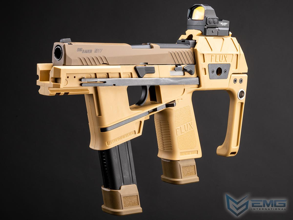 EMG Flux Defense Raider PDW Kit w/ SIG Sauer ProForce VFC P320 M17 AIRSOFT GBB