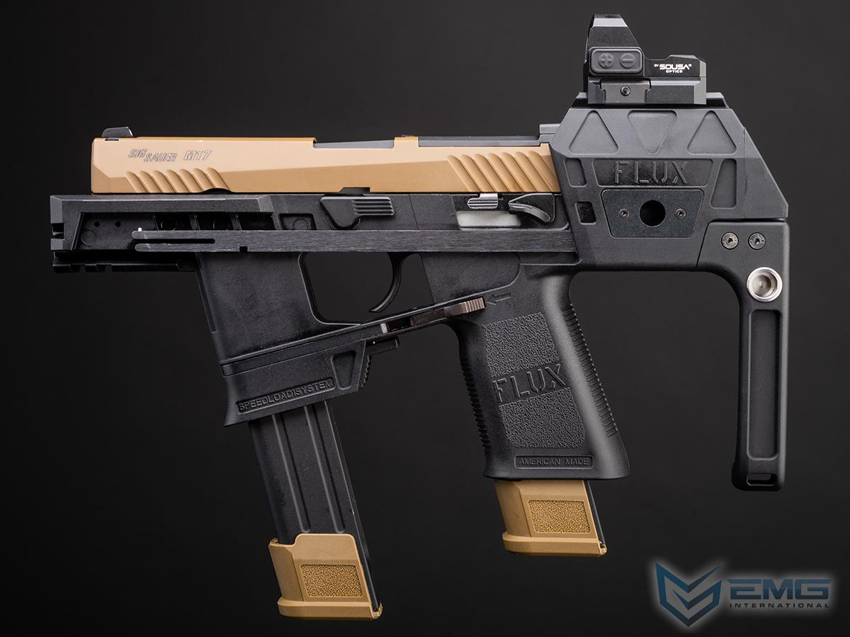 EMG Flux Defense Raider PDW套件，带SIG Sauer ProForce VFC P320 M17 气动GBB软气枪