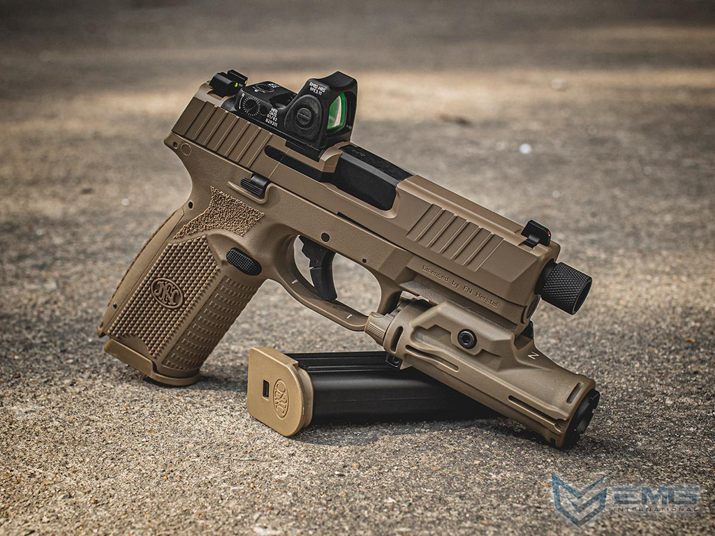 EMG x FN® 509 Gas Blowback Airsoft Pistol - Cybergun