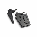 Two black HPA devices on a white background