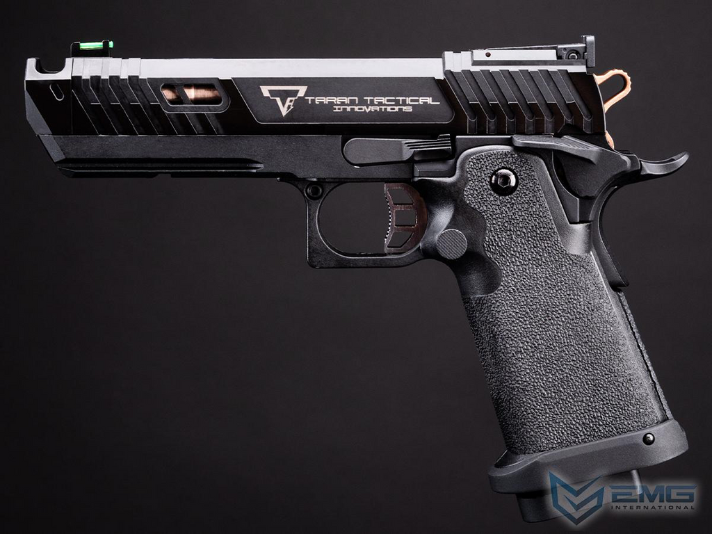 EMG x Taran Tactical Innovations JW4 2011 Pit Viper Airsoft Training Pistol-STEEL SLIDE VERSION