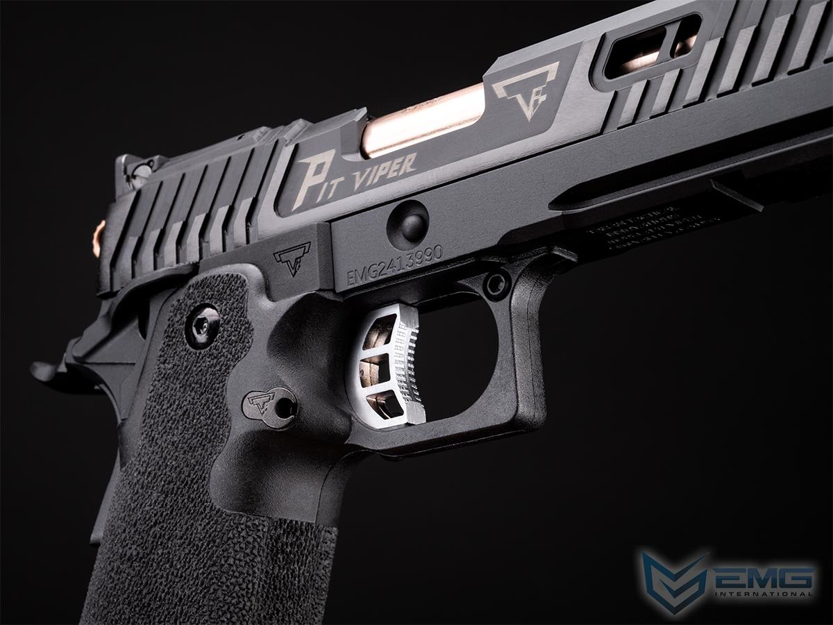 EMG x Taran Tactical Innovations JW4 2011 Pit Viper Airsoft Training Pistol-STEEL SLIDE VERSION