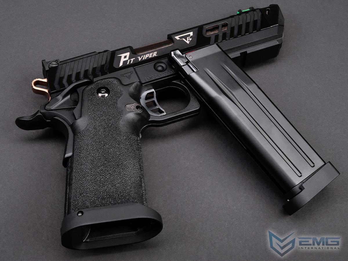 EMG x Taran Tactical Innovations JW4 2011 Pit Viper Airsoft Training Pistol-STEEL SLIDE VERSION