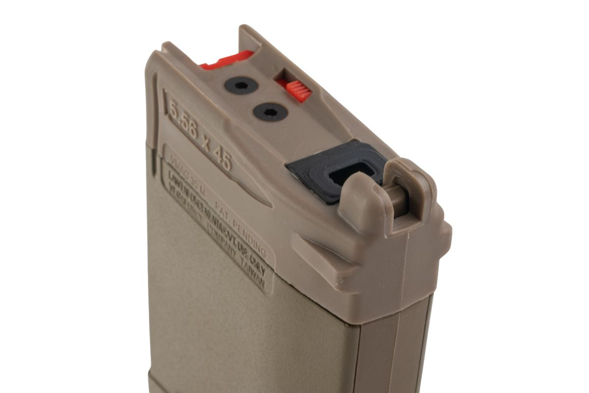 VFC - VMAG V4 30rds Lightweight Gas Magazine for M4 /HK416 GBB Series- FDE