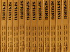 Row of wooden boxes labeled 'SPRING' with text and checkboxes.