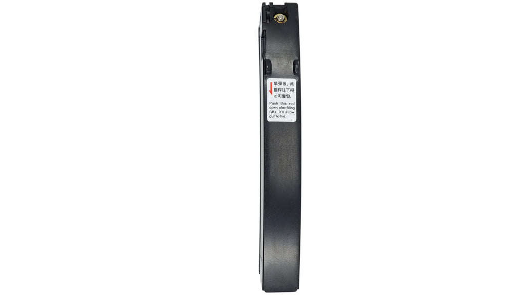Black belt with visible brand label on a white background