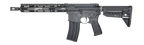 A black BCM rifle with a handguard, vertical foregrip, and adjustable stock, shown against a plain white background.