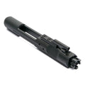 VFC M4 V3 reinforced airsoft bolt carrier group angled view showing gas key, carrier opening and nozzle.