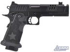 6mmProShop x Staccato XC 2011 Gas Blowback T8 Airsoft Pistol w/ Muzzle Compensator