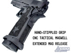 6mmProShop x Staccato XC 2011 Gas Blowback T8 Airsoft Pistol w/ Muzzle Compensator
